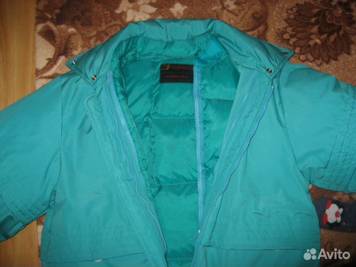 Новый пуховик 50+