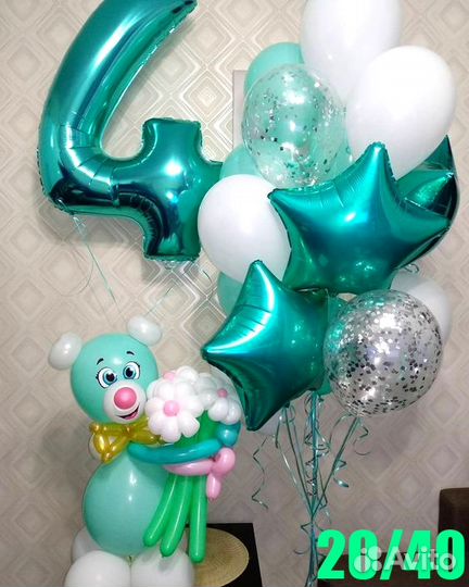 Оформление воздушными шарами