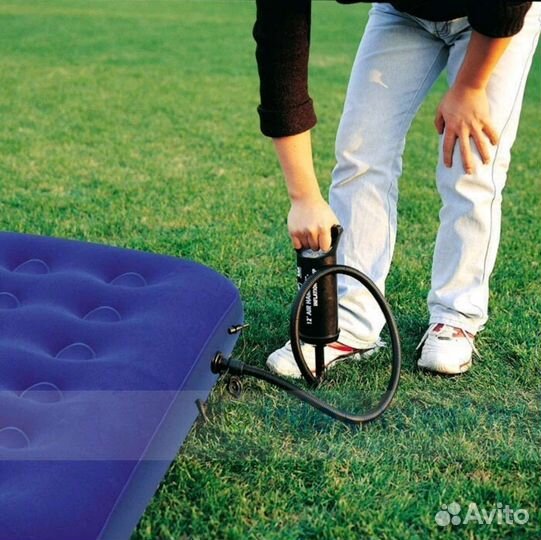 Надувной матрас 203х152х22см