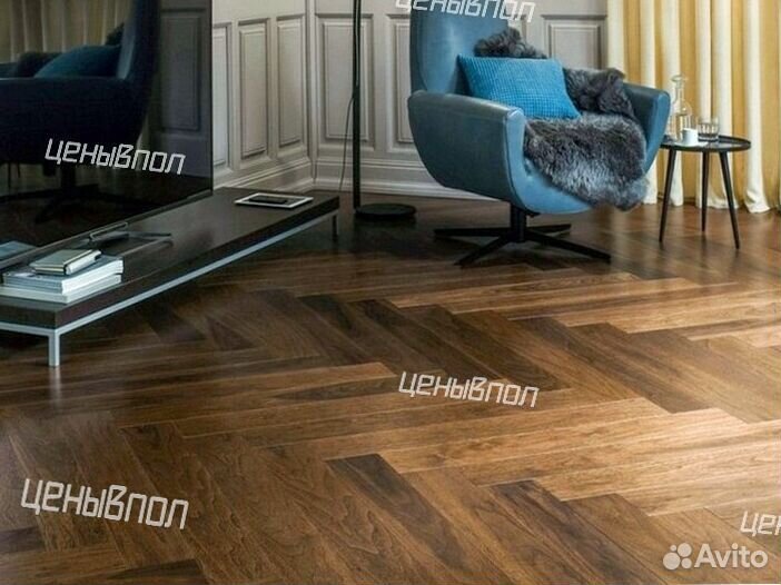 Паркетная доска орех американский