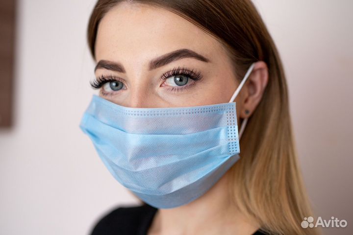 Маска одноразовая медицинская
