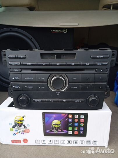 Магнитола на mazda cx-7