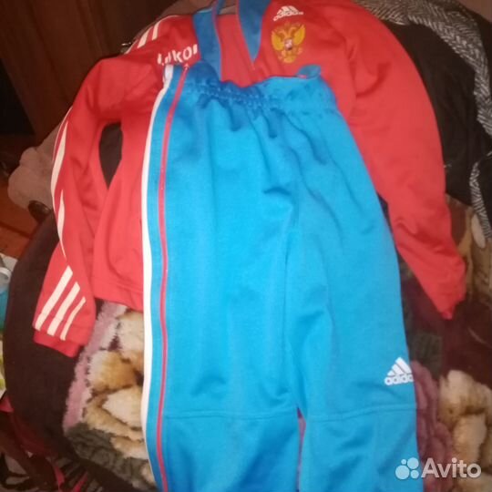 Разминочный лыжный костюм