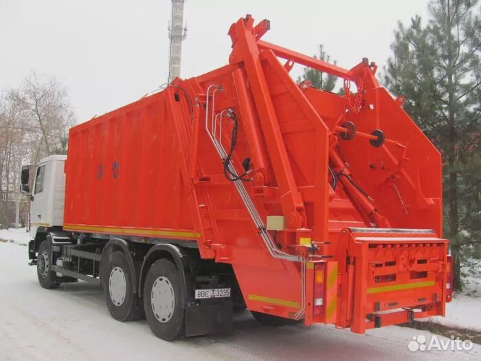 Мусоровоз ко-427-72 на шасси маз-6312