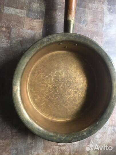 Медный таз для варенья