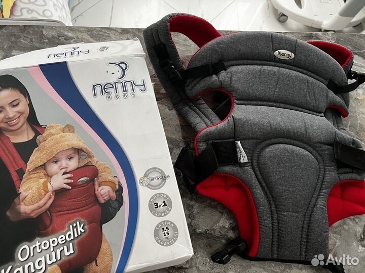 Рюкзак переноска кенгуру для новорожденных