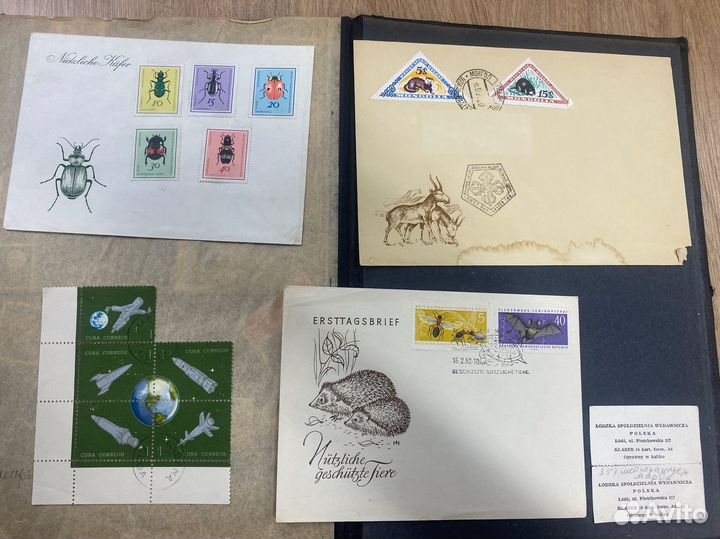 Альбом почтовые марки мира