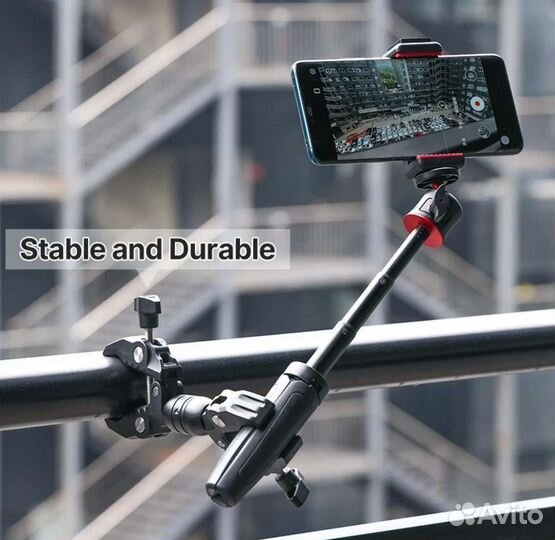 Прищепка зажим Ulanzi для монопода камер Insta360