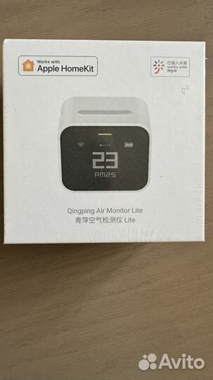 Монитор качества воздуха Xiaomi со2, PM2,5, PM1