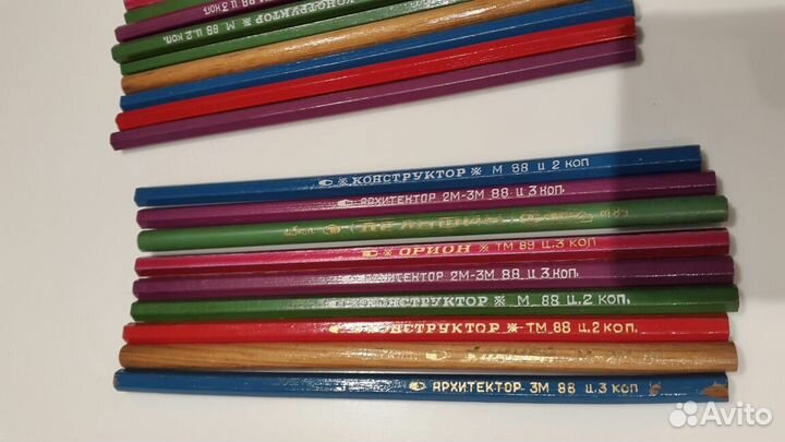 Советские графитовые карандаши