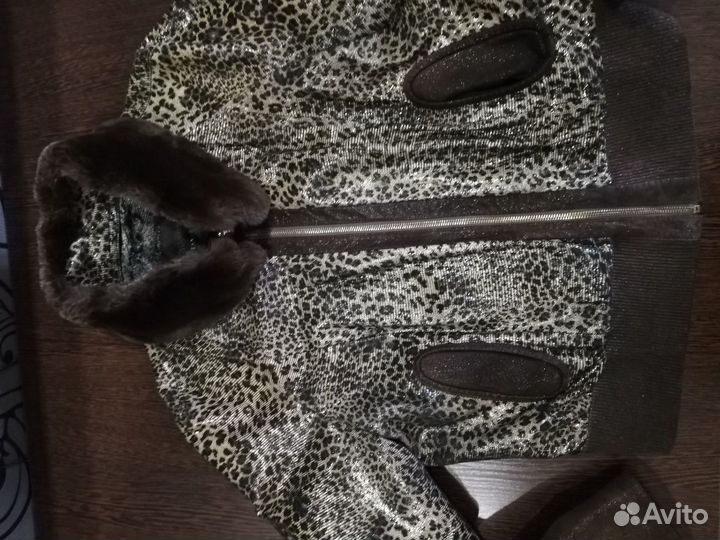 Куртка кожаная