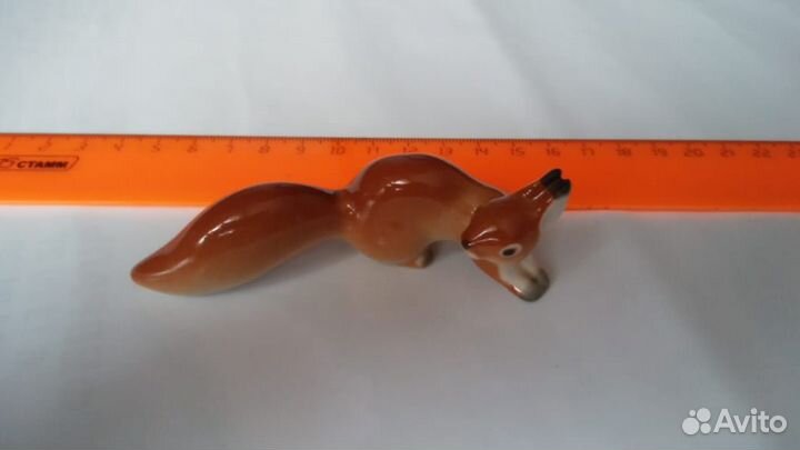СССР 1970е лфз Белка статуэтка фарфор