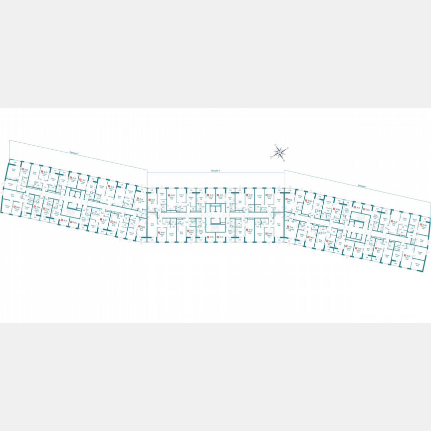 3-к. квартира, 64,7 м², 6/18 эт.