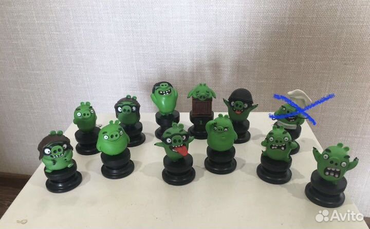 Фигурки Angry birds шахматы