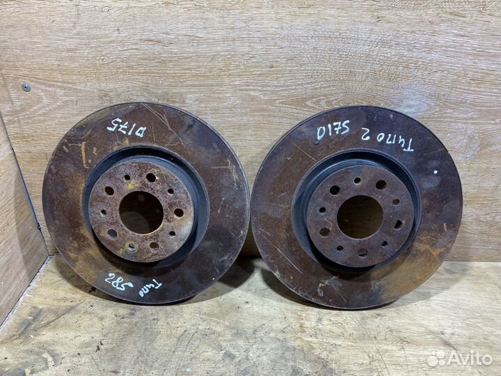 Комплект передних тормозных дисков Fiat Tipo 2 175