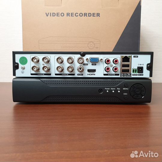 Гибридный видеорегистратор до 5 Мп 8 каналов