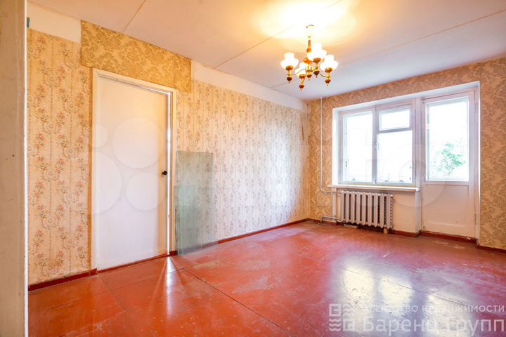 3-к. квартира, 51,5 м², 3/5 эт.