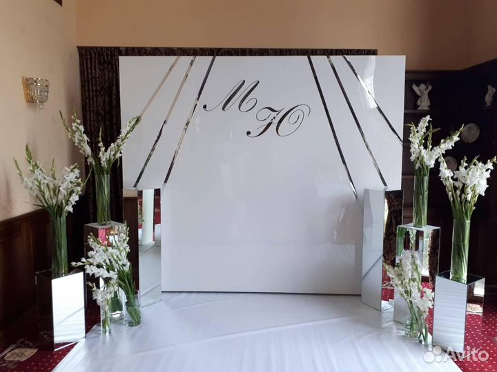 Инициалы на свадьбу