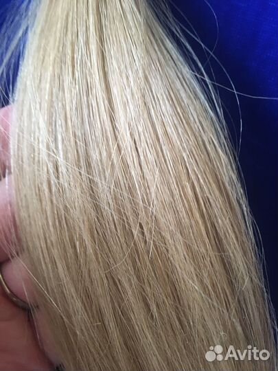 Волосы натуральные для наращивания 45 см