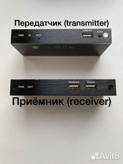 Приемопередатчик hdmi 60M KVM Extender