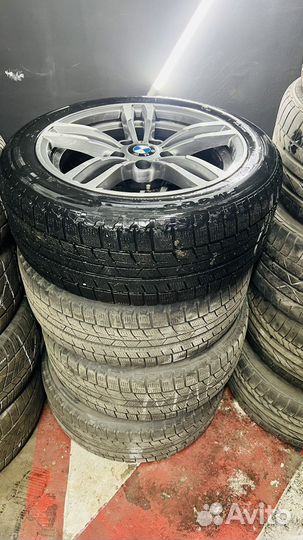 Колеса BMW M f30 r17 диски оригинал + шины