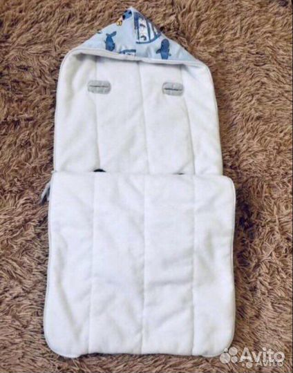 Конверт в коляску или автокресло, с флисом