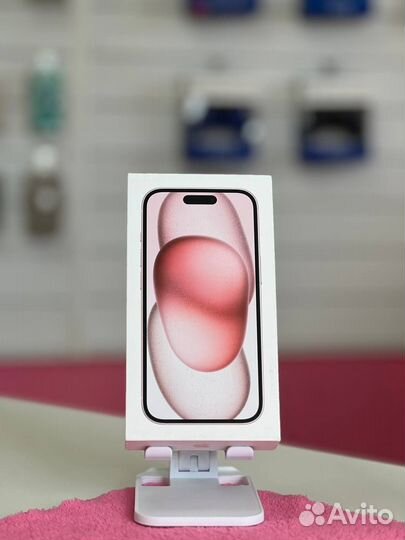iPhone 15 Plus, 256 гб, NanoSim+Esim, розовый