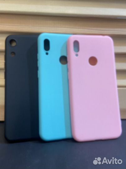 Чехол cиликоновый Huawei Honor - 8А/Y6 2019/Y6s