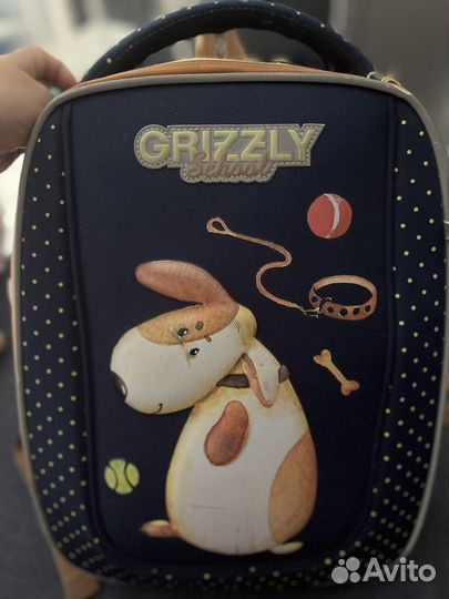 Рюкзак школьнвй Гризли