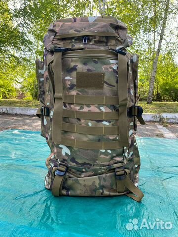 Рюкзак туристический 80 литров мультикам