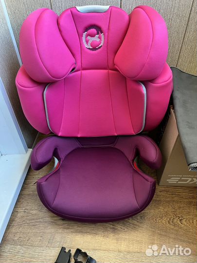 Детское автокресло cybex solution q3-fix 15-36кг