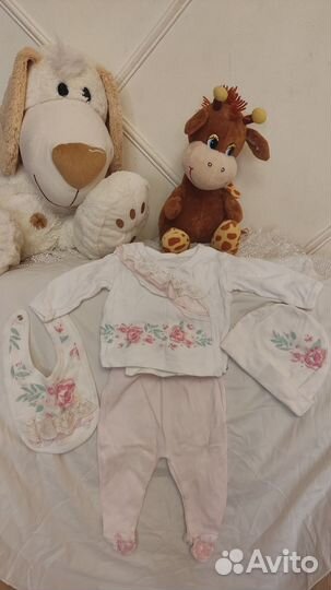 Одежда для новорожд. девочки 0-6м