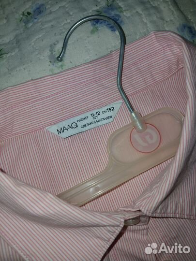 Блузка рубашка для девочки