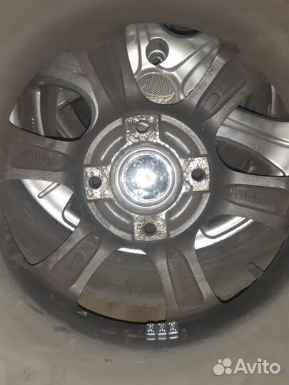 Резина летняя r 15 на литье