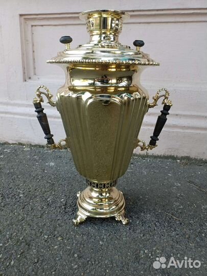 Самовар Баташева 7 литров рюмка