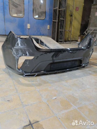 Задний бампер kia rio 4
