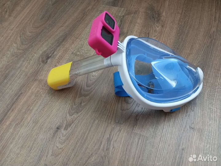 Маска для подводного плавания с креплением GoPro