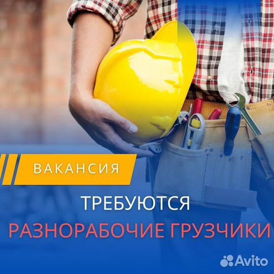 Требуются разнорабочие с ежедневной оплатой