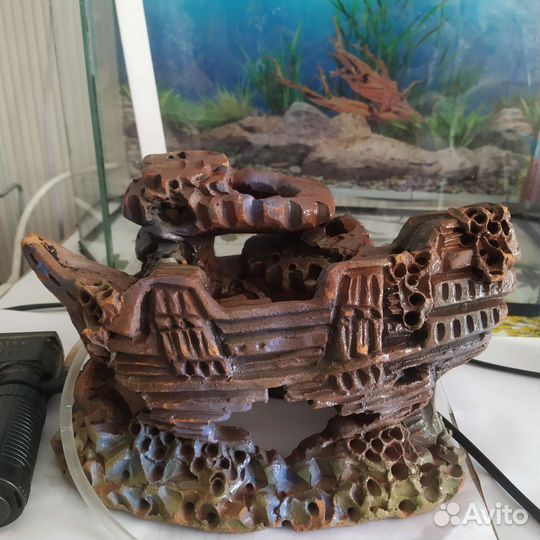 Декор, аквариум, грунт