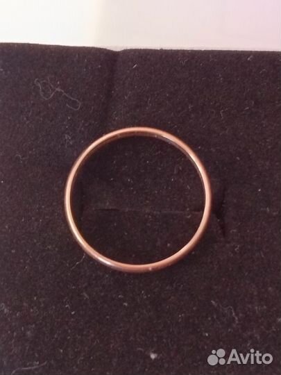 Обручальное кольцо585, размер 17, 5 вес 1,31