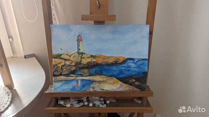 Картина/ Постер ручная работа / Акварель