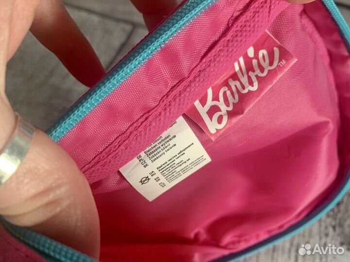 Детский рюкзак с Барби Barbie розовый