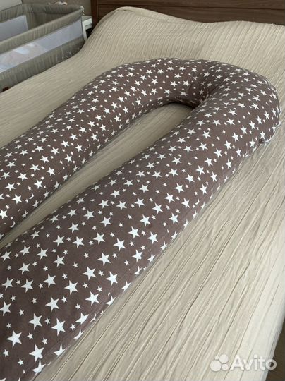 Подушка для беременных и кормящих подкова люкс