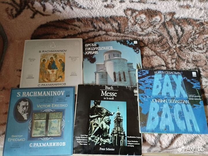 Виниловые пластинки СССР