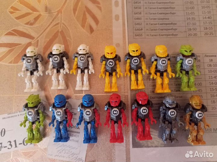 Lego Hero Factory минифигурки