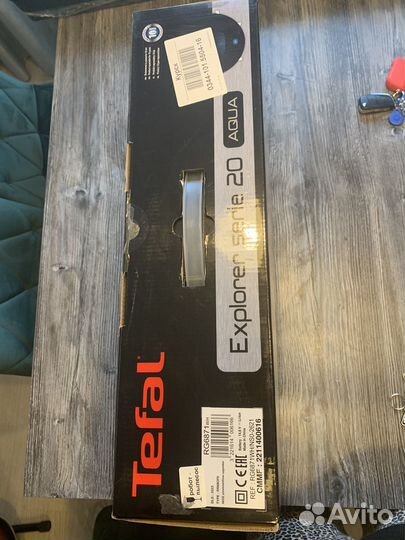 Робот пылесос tefal x-explorer serie 20 aqua