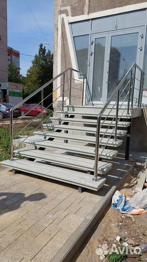 Ограждения, перила, поручни из нержавейки