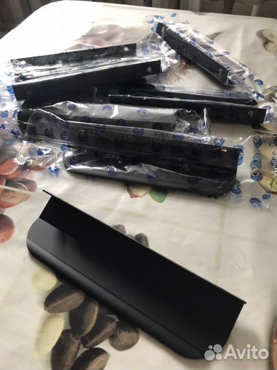 Ручки матовые черные