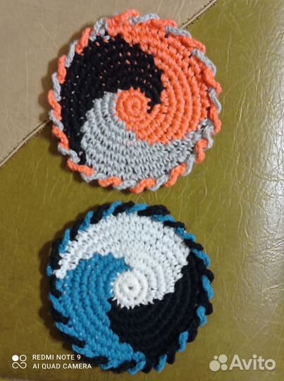 Прихватка вязаная