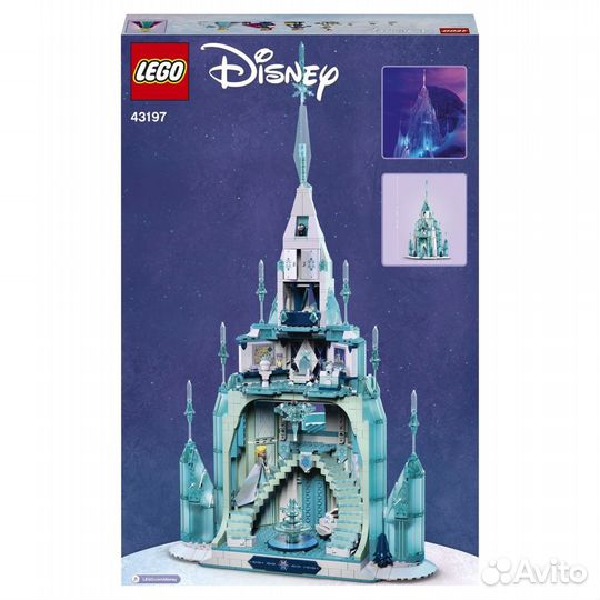 Lego Disney Princesses Лего 43197 Ледяной замок